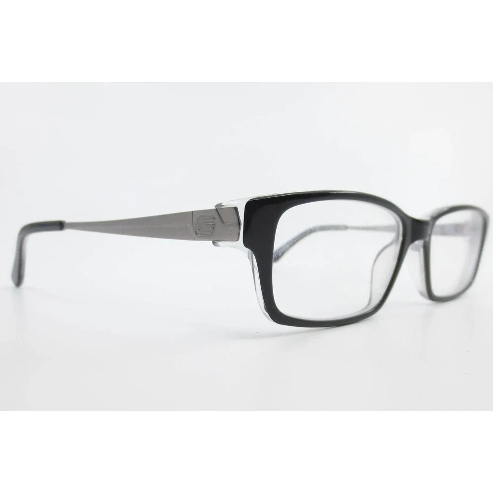G Sport by Gargoyles Bolt Eyeglasses Black Grey Rectangular Frames 56-17-140 BLK